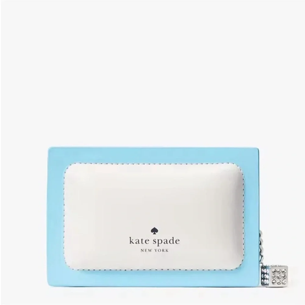 ♠️kate spade Coffee Break 3D Sugar Packet Small Card Holder Wallet NWT - Picture 4 of 15